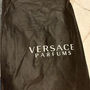 Versace Parfums Black Tote